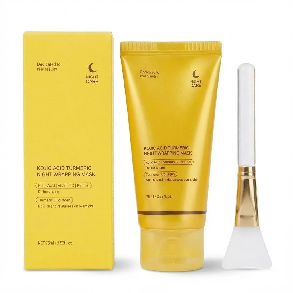 Masque de nuit à l'acide kojique et au curcuma